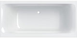 Geberit Tawa Duo Badewanne 170x75 cm weiß, rechteckig, schmaler Rand, 2-Sitzer