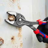 KNIPEX TwinGrip Frontgreifzange 200 mm – Robuste Zange mit Front- und Seitengreif-Funktion