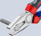 KNIPEX Kombizange 140 mm verchromt mit Comfort-Griff – Präzision für Handwerk und Elektro