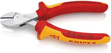 KNIPEX X-Cut® Kompaktseitenschneider VDE 160 mm – 40 % Kraftersparnis, für Pianodraht