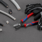 KNIPEX Kabelschere StepCut XL 225 mm – Kraftgelenk, brünierter Kopf, bis 120 mm²