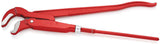 KNIPEX Rohrzange DIN 5234 S-Maul 245 mm Spannweite 0-35 mm für Rohre 1/2 Zoll
