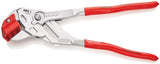 KNIPEX Fliesenlochzange 250 mm aus Chrom-Vanadium-Stahl mit Kunststoffüberzug