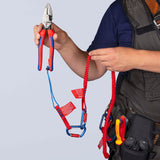 KNIPEX Fangleine für Zangen – max. 1,5 kg Belastung, 1 Stück, zuverlässiger Fallschutz