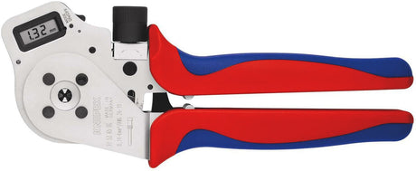 KNIPEX Vierdornpresszange 240 mm – Digitale Crimpzange für 0,14–6 mm² (AWG 26–10)
