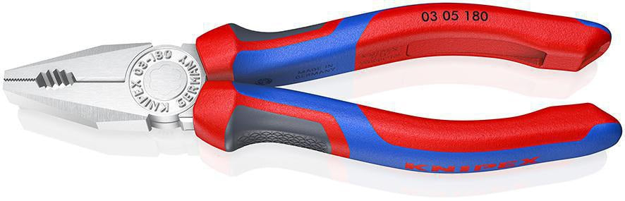 KNIPEX Kombizange 140 mm verchromt mit Comfort-Griff – Präzision für Handwerk und Elektro