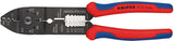 KNIPEX Crimpzange 240 mm für isolierte und unisolierte Kabelschuhe