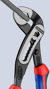KNIPEX Wasserpumpenzange Alligator 180 mm mit Comfort-Griff und 9-fach Rastenverstellung