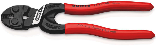 KNIPEX CoBolt® Kompaktbolzenschneider 160 mm – 60 % Kraftersparnis, mit Aussparung
