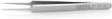 KNIPEX Präzisionspinzette 105 mm – gerade, rostfrei, antimagnetisch, extra feine Spitze