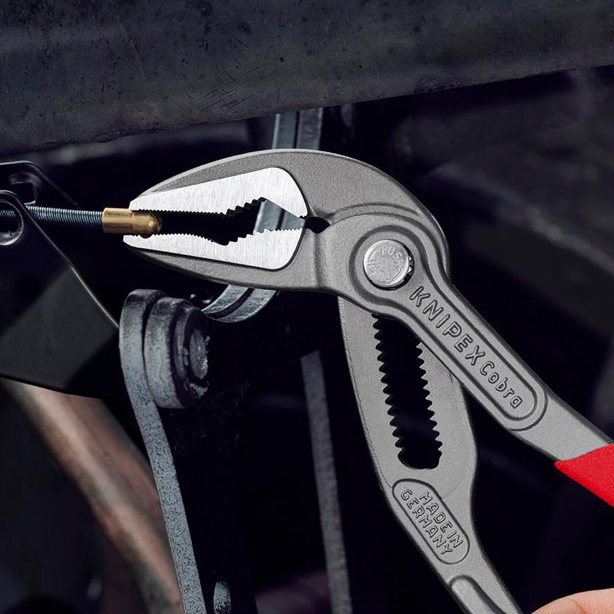 KNIPEX Cobra ES L Wasserpumpenzange 250 mm – Selbstklemmend, 25 Einstellpositionen