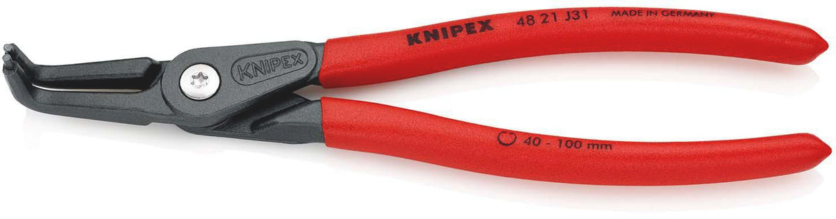 KNIPEX Präzisionssicherungsringzange J 01 für Innenringe 8-13 mm, 130 mm
