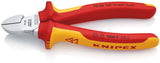 KNIPEX Seitenschneider VDE 160 mm – isoliert bis 1000 V, gehärtete Schneiden