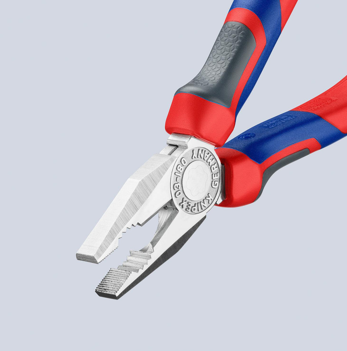 KNIPEX Kombizange 140 mm verchromt mit Comfort-Griff – Präzision für Handwerk und Elektro