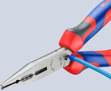 KNIPEX Verdrahtungszange 160 mm – Crimp-, Greif- und Biegezange für 0,5–2,5 mm²