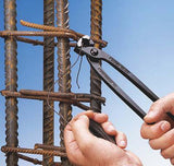 KNIPEX Monierzange 220 mm – Verdrillen und Schneiden von Bindedraht in einem Arbeitsgang