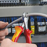 KNIPEX X-Cut® Kompaktseitenschneider VDE 160 mm – 40 % Kraftersparnis, für Pianodraht