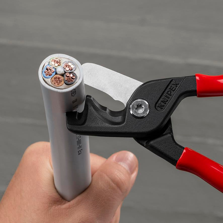 KNIPEX Kabelschere StepCut XL 225 mm – Kraftgelenk, brünierter Kopf, bis 120 mm²