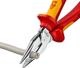 KNIPEX Spitzkombizange 145 mm VDE-isoliert, Mehrkomponentenhüllen, verchromt