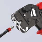 KNIPEX Crimpzange 190 mm für Aderendhülsen 0,08-10+16 mm² selbsteinstellend