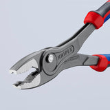 KNIPEX TwinGrip Frontgreifzange 200 mm – Robuste Zange mit Front- und Seitengreif-Funktion