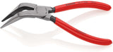 KNIPEX Mechanikerzange 200 mm Form 1 mit Kunststoffüberzug – gerade Spitze, DIN ISO 5745
