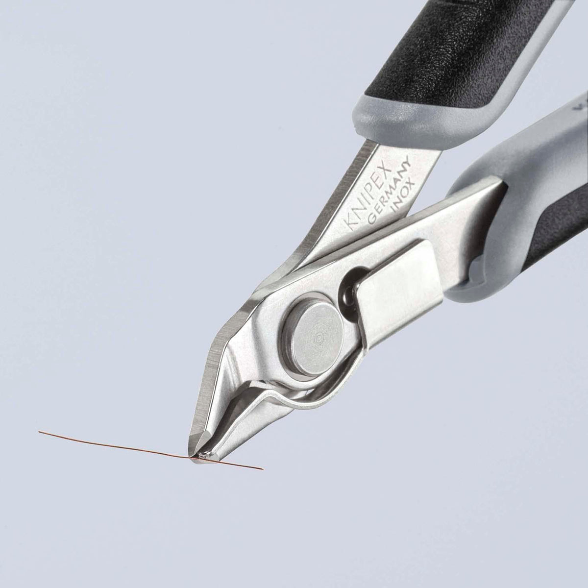 KNIPEX Elektronik-Seitenschneider Super-Knips® 140 mm – ESD, poliert, für feinste Schneidarbeiten