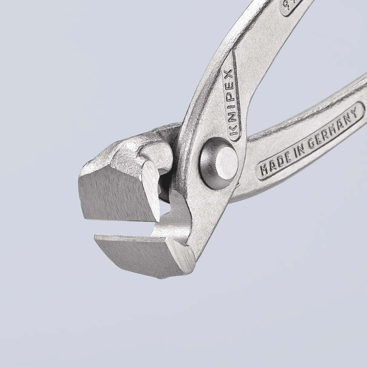 KNIPEX Monierzange 220 mm – Verdrillen und Schneiden von Bindedraht in einem Arbeitsgang