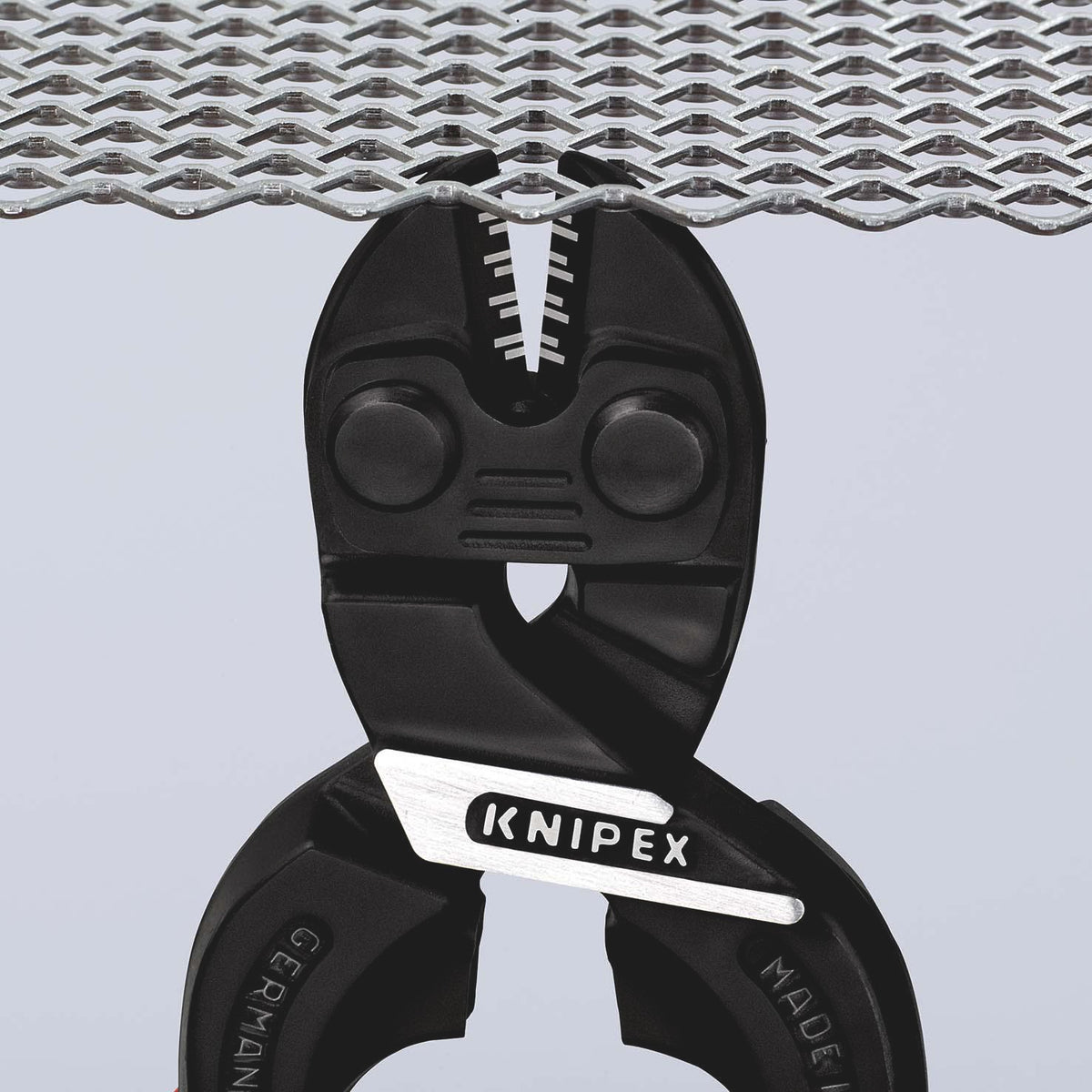 KNIPEX CoBolt® Kompaktbolzenschneider 160 mm – 60 % Kraftersparnis, mit Aussparung