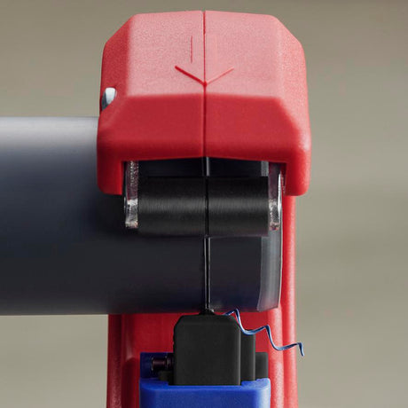 KNIPEX Rohrschneider DP50 für Ø 32, 40 und 50 mm Hausabwasserrohre aus Kunststoff, 165 mm