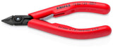 KNIPEX Elektronik-Seitenschneider 125 mm – Form 2, kleine Facette, induktiv gehärtet