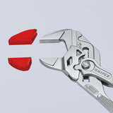 KNIPEX Schonbacke für Zangenschlüssel 86 XX 250 mm – 3 Paar Kunststoff-Schonbacken