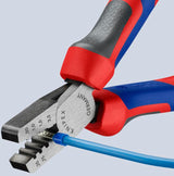 KNIPEX Aderendhülsenzange 145 mm für 0,25–2,5 mm² – Vanadin-Elektrostahl, poliert