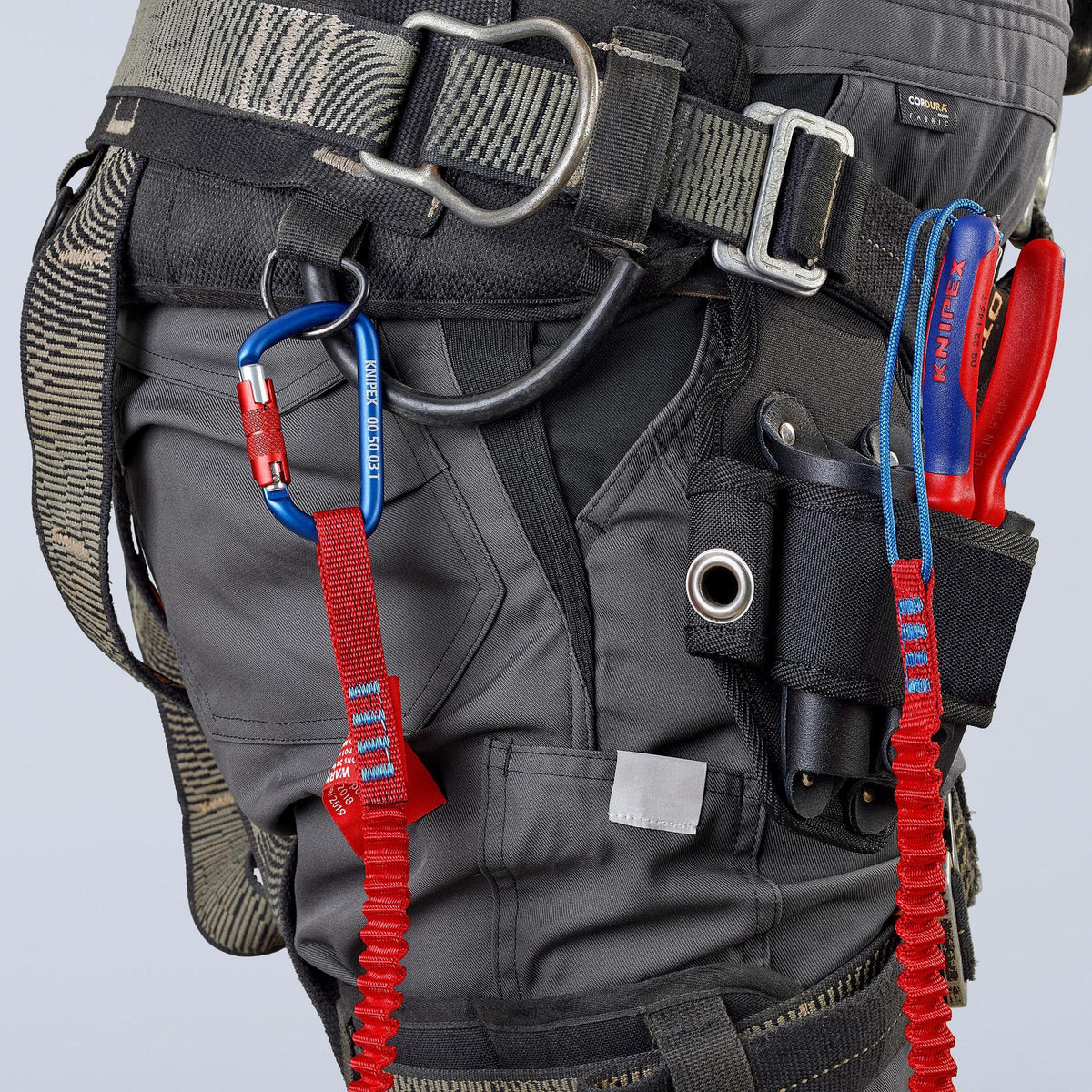 KNIPEX Fangleine für Zangen – max. 1,5 kg Belastung, 1 Stück, zuverlässiger Fallschutz