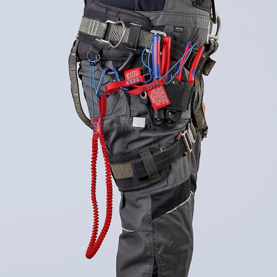 KNIPEX Fangleine für Zangen – max. 1,5 kg Belastung, 1 Stück, zuverlässiger Fallschutz