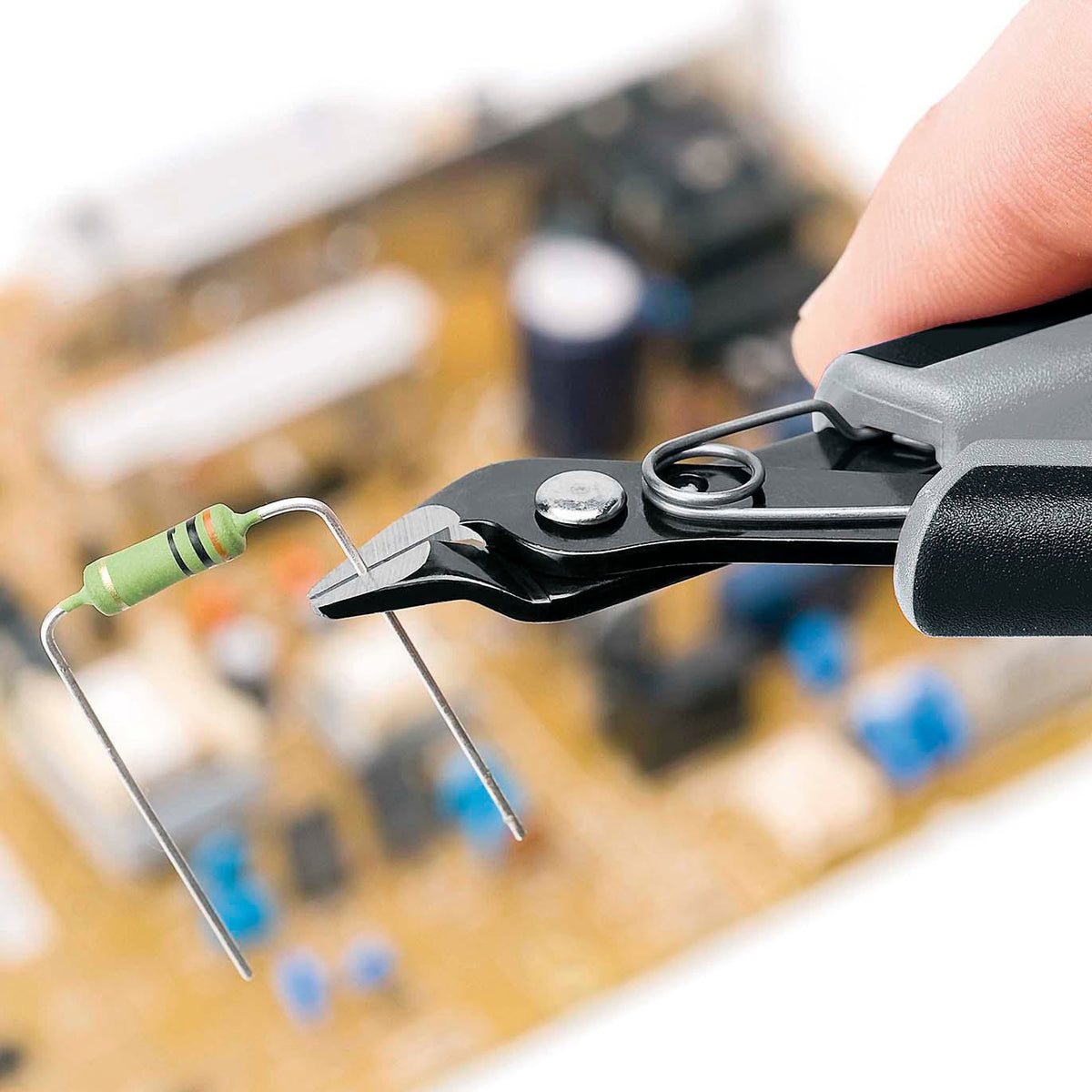 KNIPEX Elektronik-Seitenschneider Super-Knips® 140 mm brüniert ESD-fähig