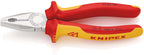 180 mm / max. 3,4 mm / Kombizange L.180mm Mehrkomp.-Hüllen verchr.VDE KNIPEX