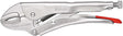 KNIPEX Gripzange 250 mm – Einhandbedienung, max. 40 mm Spannweite, Kniehebelübersetzung