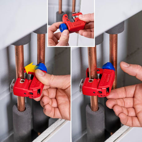 KNIPEX Rohrabschneider TubiX® S 3-30 mm – Für engste Räume & Edelstahl