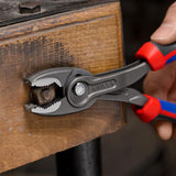 KNIPEX TwinGrip Frontgreifzange 200 mm – Robuste Zange mit Front- und Seitengreif-Funktion