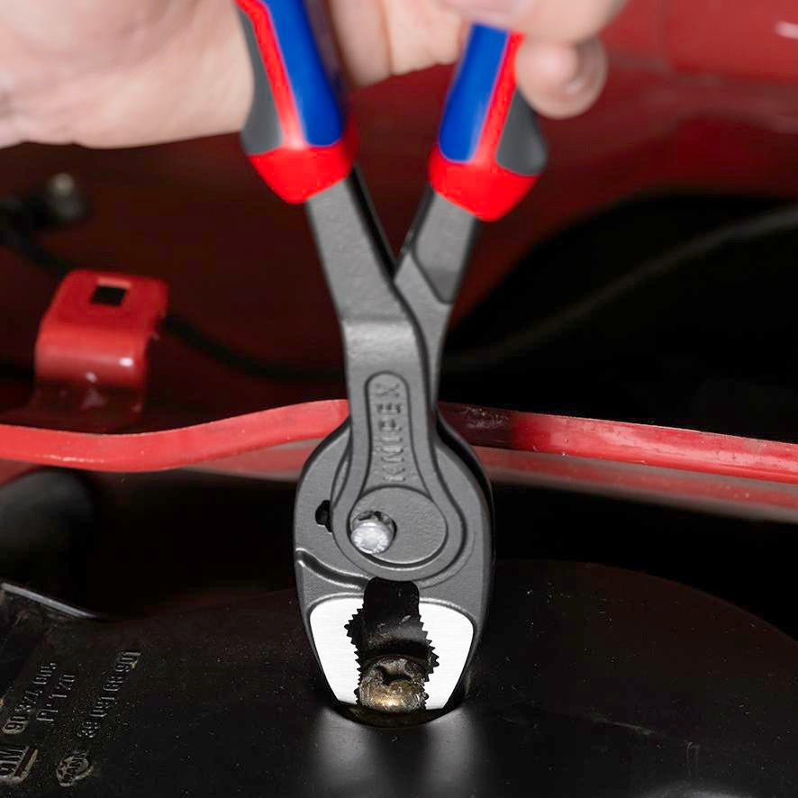 KNIPEX TwinGrip Frontgreifzange 200 mm – Robuste Zange mit Front- und Seitengreif-Funktion