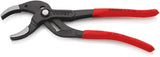 KNIPEX Syphon-/Connectorenzange L.250mm Spann-W.25-80mm schwarz atramentiert
