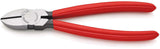 KNIPEX Seitenschneider 110 mm, polierter Kopf, Kunststoffüberzug – präziser Schnitt für feine Drähte