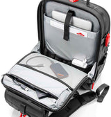 KNIPEX Werkzeugrucksack Modular X18 – 21 Haltelaschen, 37 Taschen, 15 kg Tragfähigkeit, Recycling-Nylon