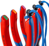 KNIPEX Kombizange 160 mm mit Comfort-Griff – polierter Kopf, induktiv gehärtete Schneiden