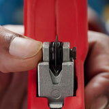KNIPEX Rohrabschneider TubiX® 6-35 mm – QuickLock-Einhandschnellfixierung für Kupfer, Messing, Edelstahl