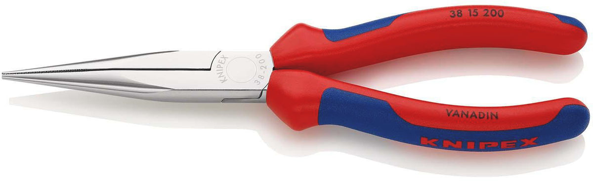 KNIPEX Mechanikerzange L.200mm Form 2 40° gewinkelt Comfort-Griff verchromt