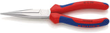 KNIPEX Mechanikerzange L.200mm Form 2 40° gewinkelt Comfort-Griff verchromt