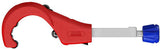KNIPEX Rohrabschneider TubiX® 6-35 mm – QuickLock-Einhandschnellfixierung für Kupfer, Messing, Edelstahl