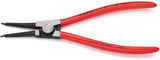 KNIPEX Sicherungsringzange A 0 für Wellen Ø 3-10 mm, poliert, gerade Spitzen, Chrom-Vanadin-Stahl